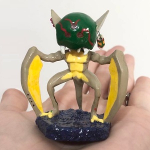 The beginnings of Kabutroid's Kabutroid figure