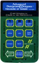 The green overlay with all of the buttons mapped out for the controller, things like open, attack, rest, pick up, or use ladder.